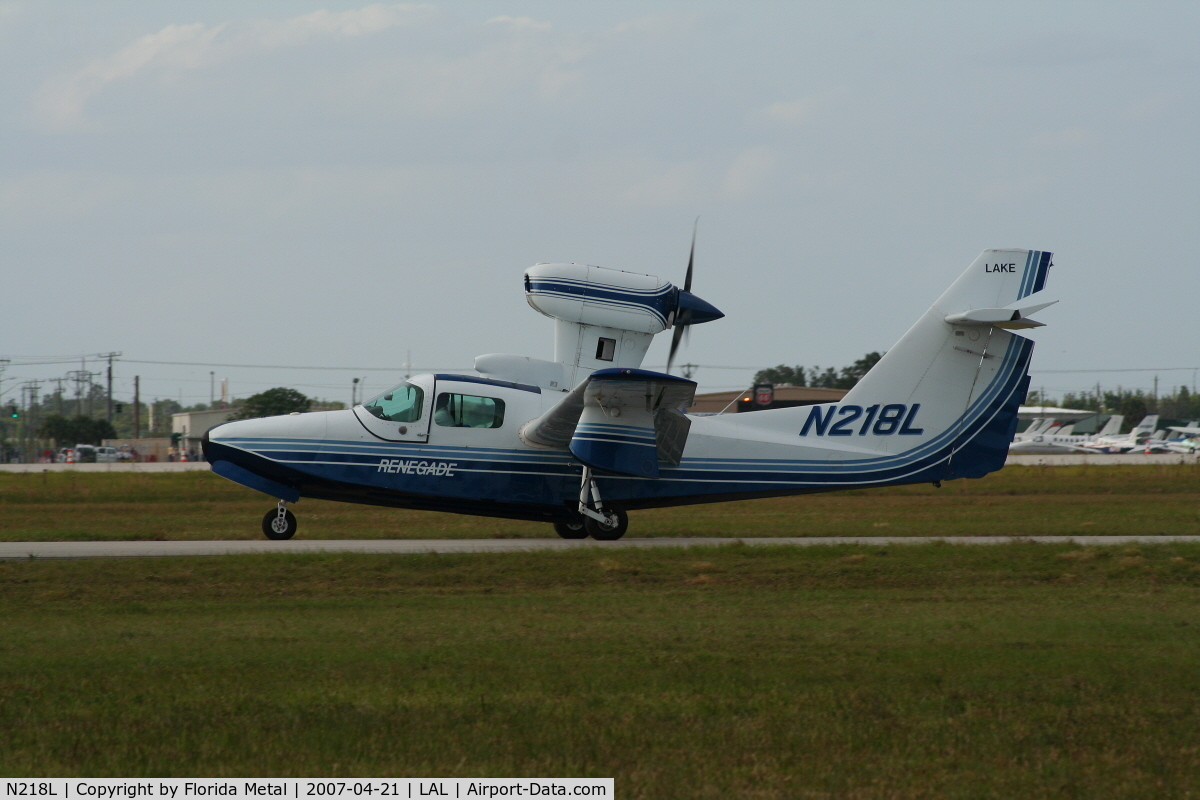 N218L, Aerofab Inc Lake LA-250 C/N 68, Lake 250