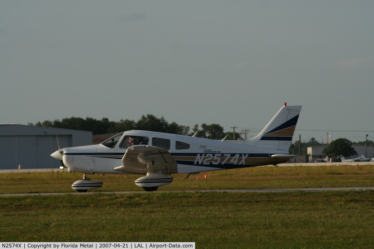 N2574X, 1985 Piper PA-28-161 C/N 28-8516047, PA-28