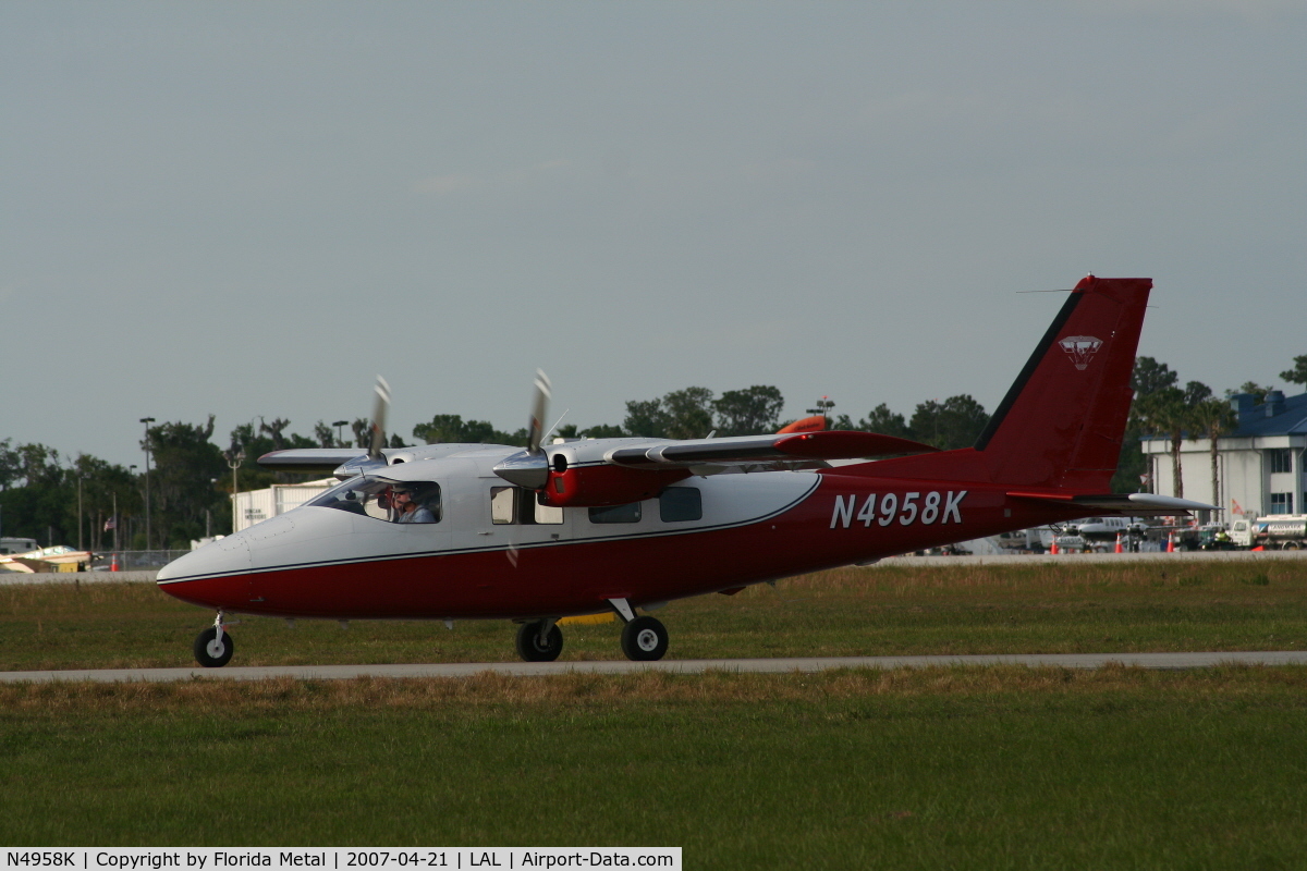 N4958K, 1983 Partenavia P-68C C/N 269, P.68