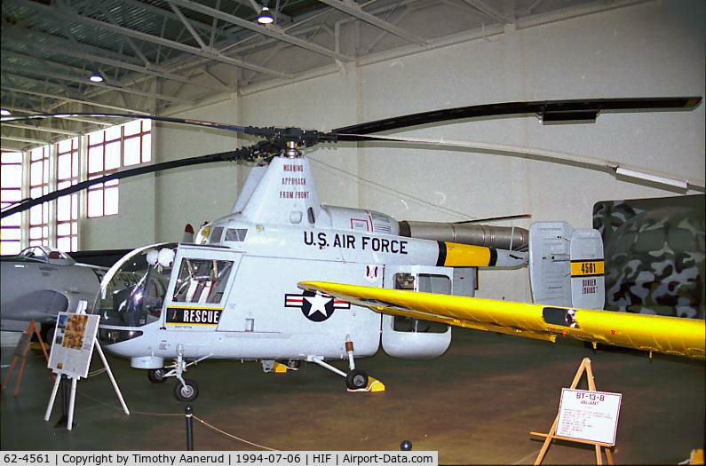 62-4561, Kaman HH-43F Huskie C/N 187, Hill AFB Museum, Kaman HH-43 Huskie, 62-4561