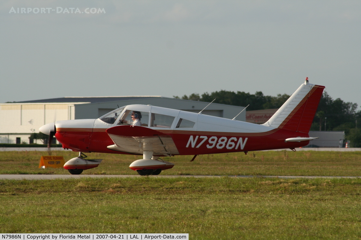 N7986N, 1969 Piper PA-28-180 C/N 28-5412, PA-28-180