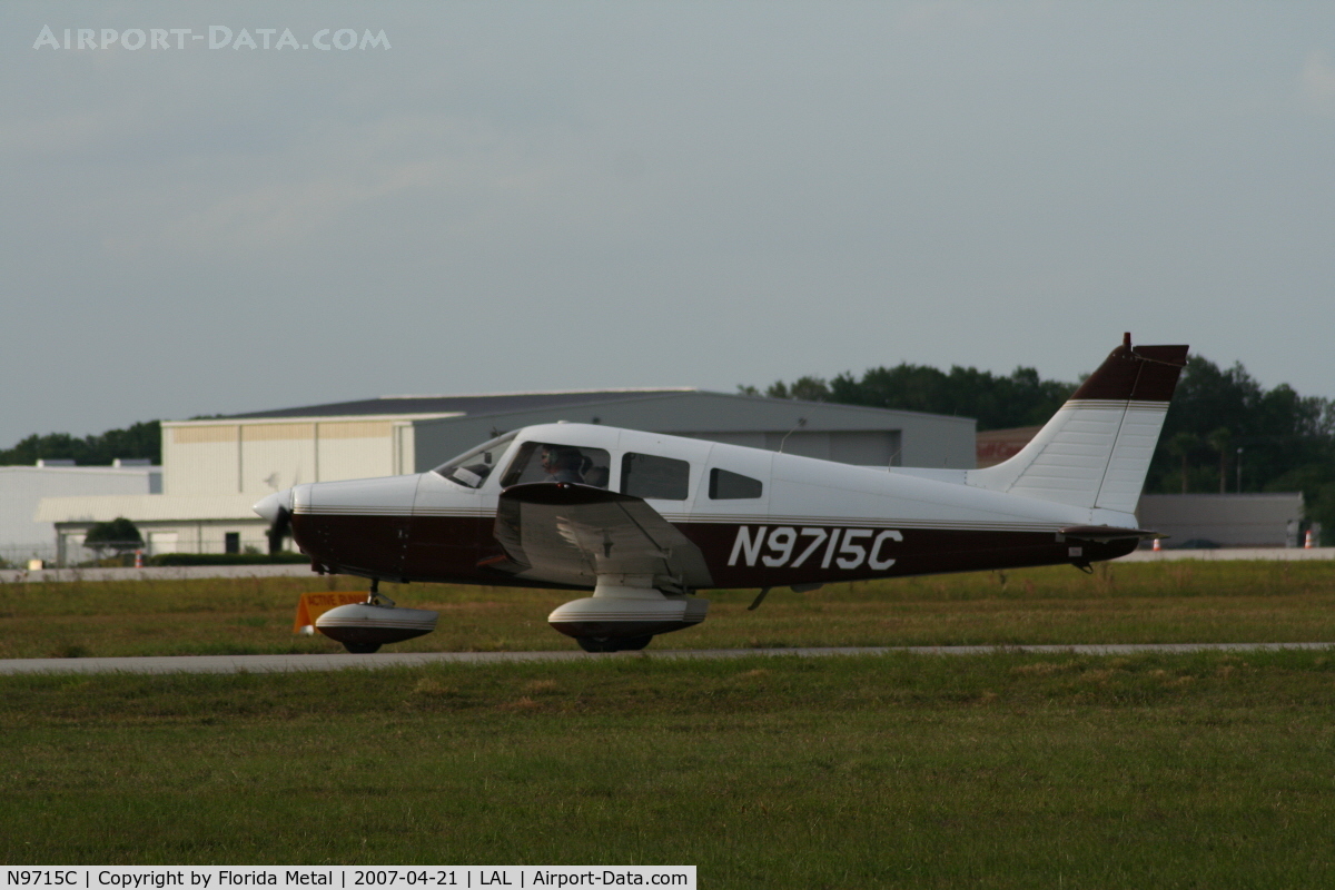 N9715C, 1978 Piper PA-28-161 C/N 28-7816520, PA-28-161