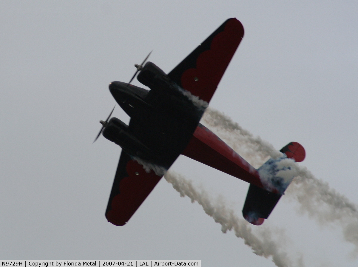 N9729H, 1942 Beech C18S C/N 8205, C18S