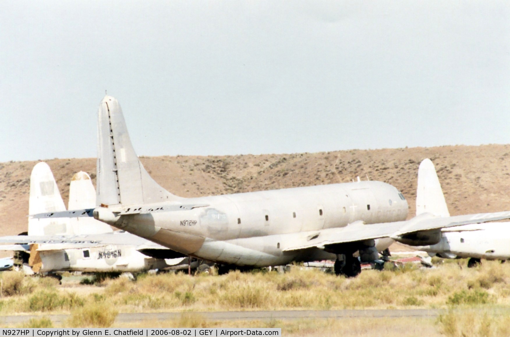 N927HP, Boeing KC-97G C/N 53-0350, KC-97G at Hawkins and Powers