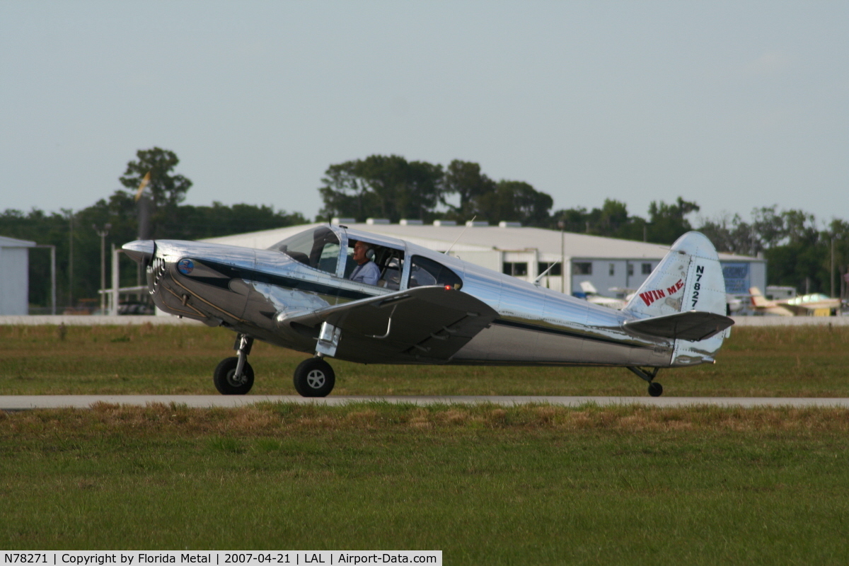 N78271, 1946 Globe GC-1B Swift C/N 2271, GC-1B