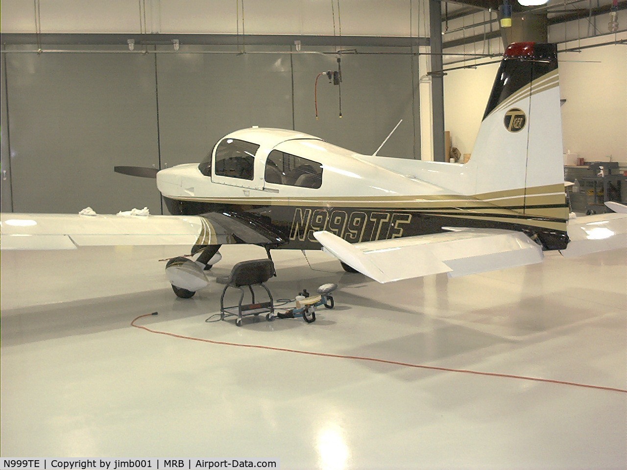 N999TE, 2001 Tiger Aircraft Llc AG-5B C/N 10201, In the paint shop at factory