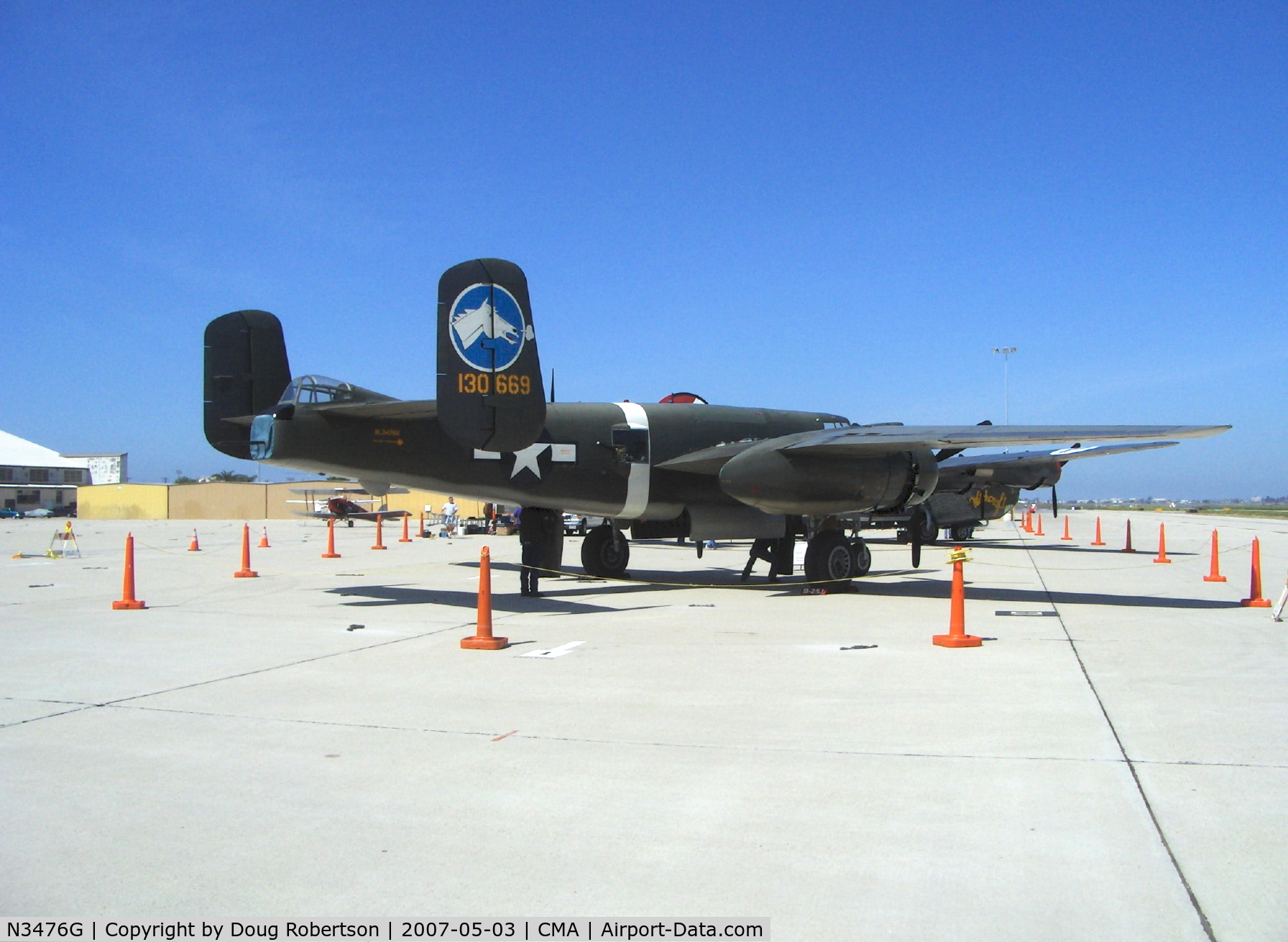 N3476G, 1944 North American B-25J Mitchell C/N 108-33257, 1944 North American B-25N MITCHELL 'Tondelayo' as NL3476G, two Wright Cyclone R-2600s 1,700 Hp each, Limited class