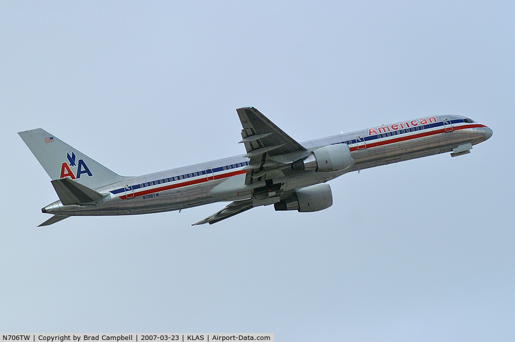 N706TW, 1997 Boeing 757-2Q8 C/N 28165, American Airlines / 1997 Boeing 757-2Q8