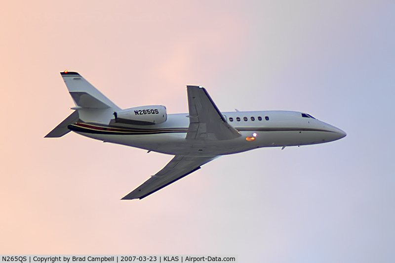 N265QS, 2001 Dassault Falcon 2000 C/N 165, Bravo Golf Management and NetJets - Oklahoma City, Oklahoma / 2001 Dassault Aviation Falcon 2000