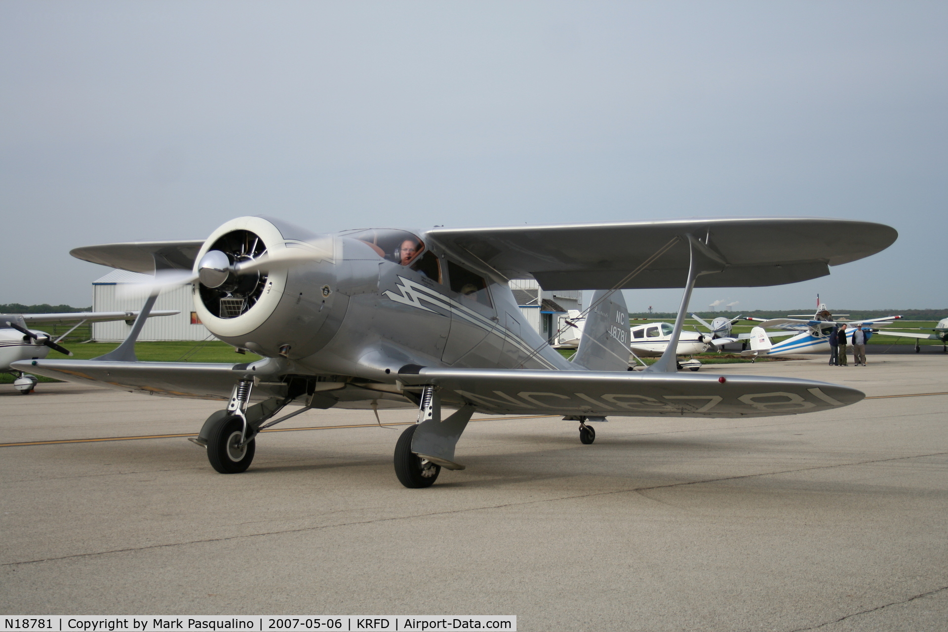 N18781, 1938 Beech F17D Staggerwing C/N 204, Beech F17D