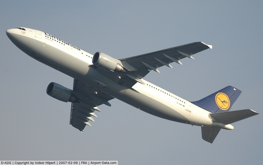 D-AIAI, 1987 Airbus A300B4-603 C/N 391, Airbus A300-603
