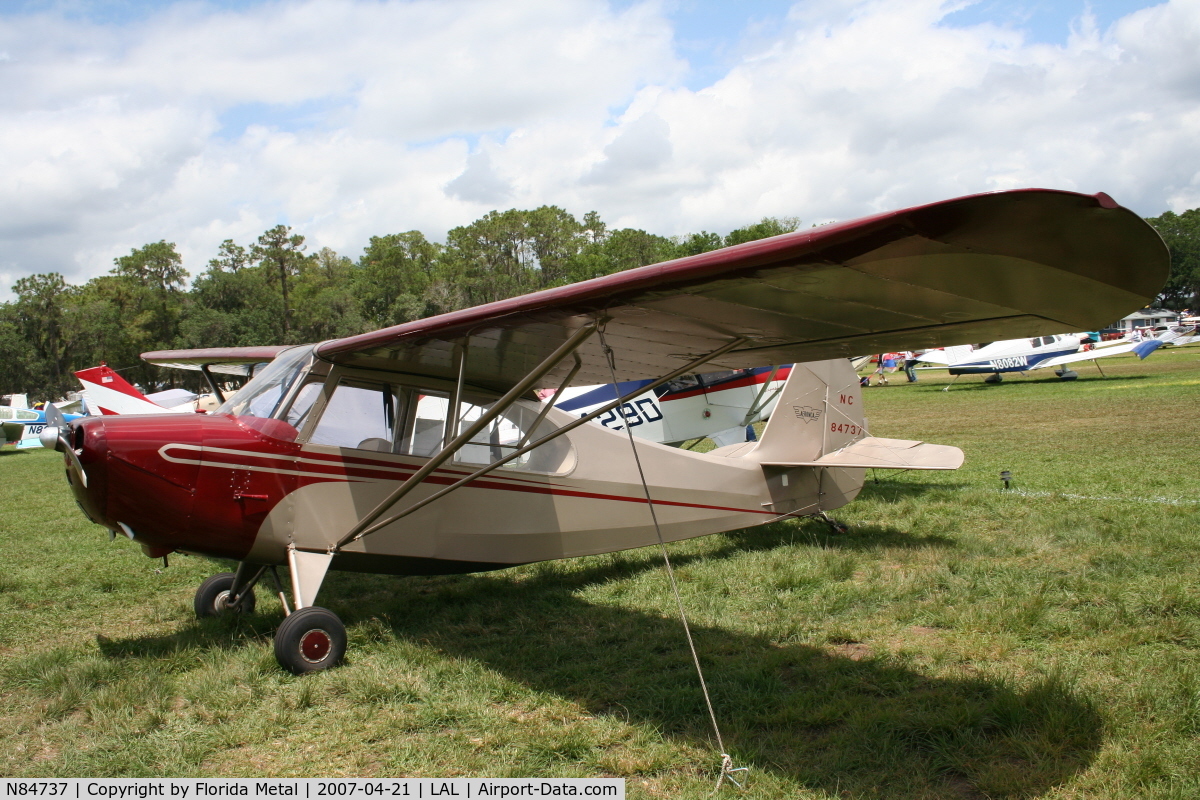 N84737, 1946 Aeronca 7AC Champion C/N 7AC-3447, 7AC