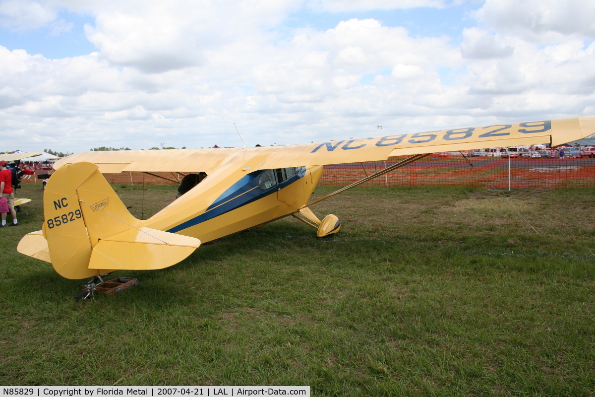 N85829, 1946 Aeronca 11AC Chief C/N 11AC-239, 11AC