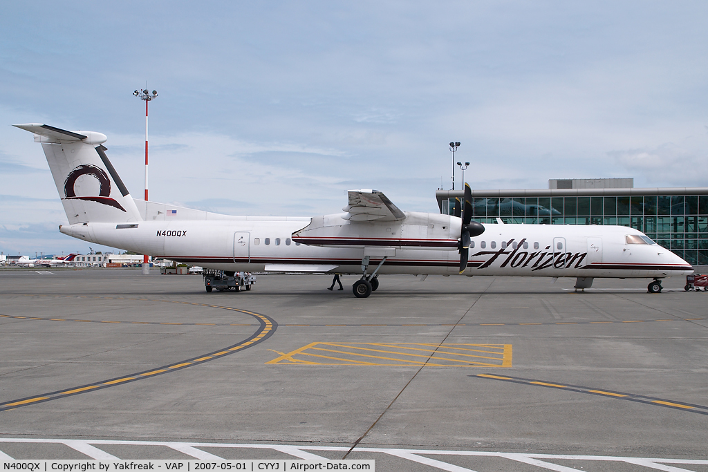N400QX, 2000 Bombardier DHC-8-402 Dash 8 C/N 4030, Horizon Dash 8-400