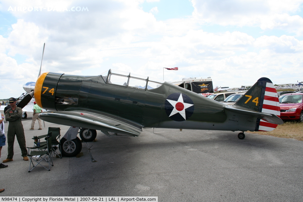 N98474, 1943 North American Harvard 4 C/N 20257, Harvard Mk IV made to look like an NA-50