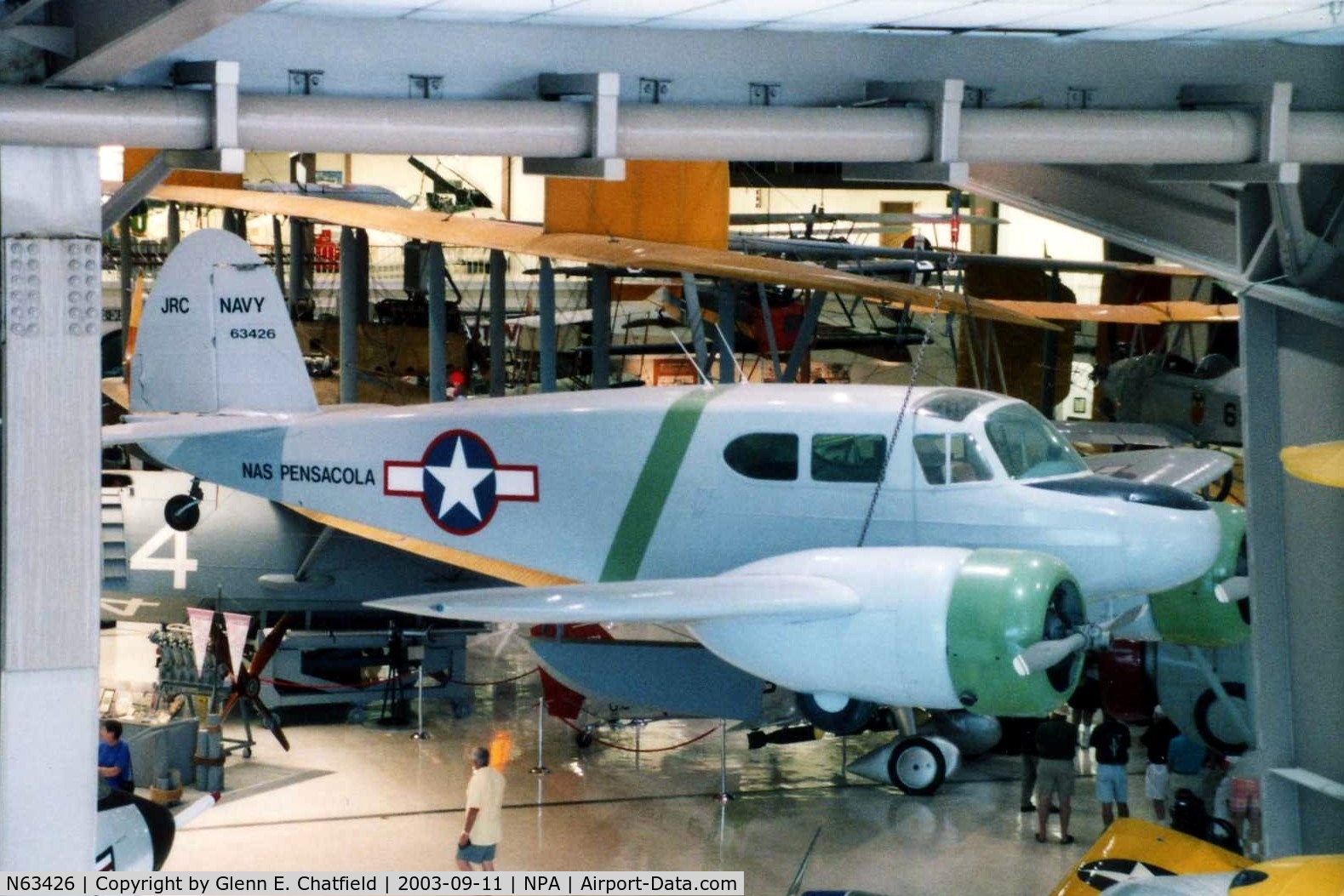 N63426, 1943 Cessna JRC-1 (UC-78) C/N 5515, UC-78B 43-7995 painted as JRC-1 at the National Museum of Naval Aviation