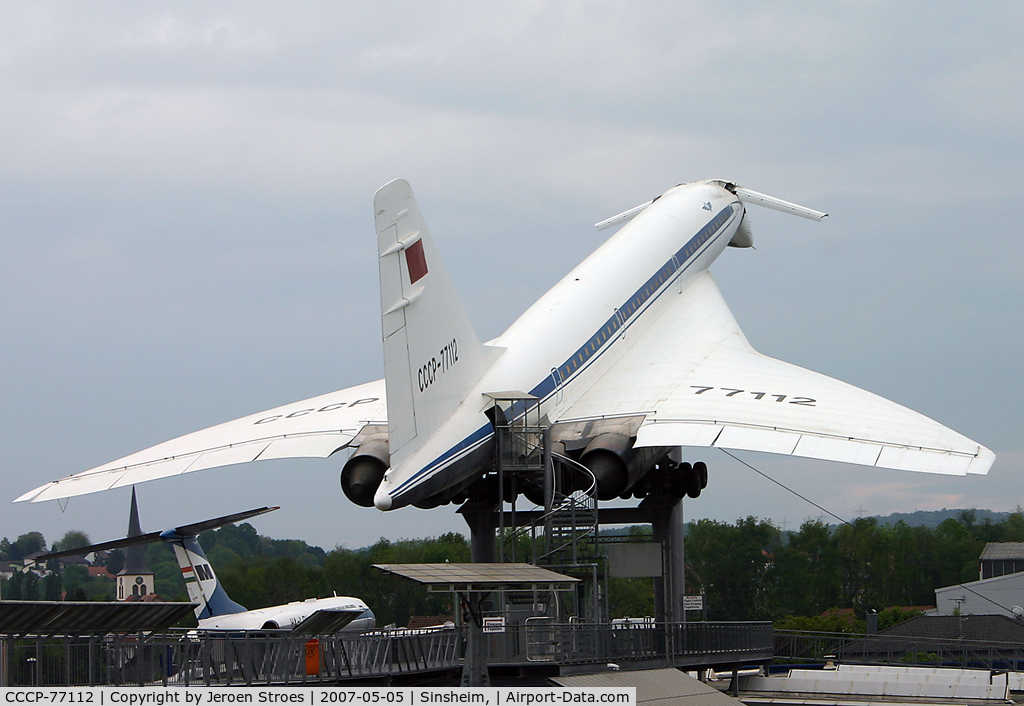 CCCP-77112, 1979 Tupolev Tu-144D C/N 07-1, Russian Concorde