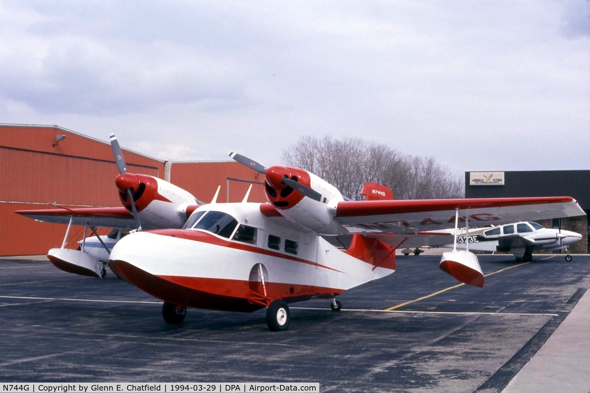 N744G, 1944 Grumman G-44 Widgeon C/N 1394, J4F-2 37764