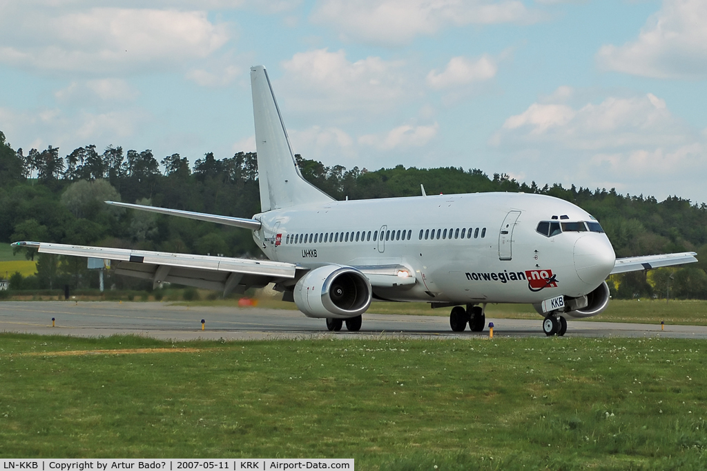 LN-KKB, 1995 Boeing 737-33A C/N 27457, Norwegian Air Shuttle