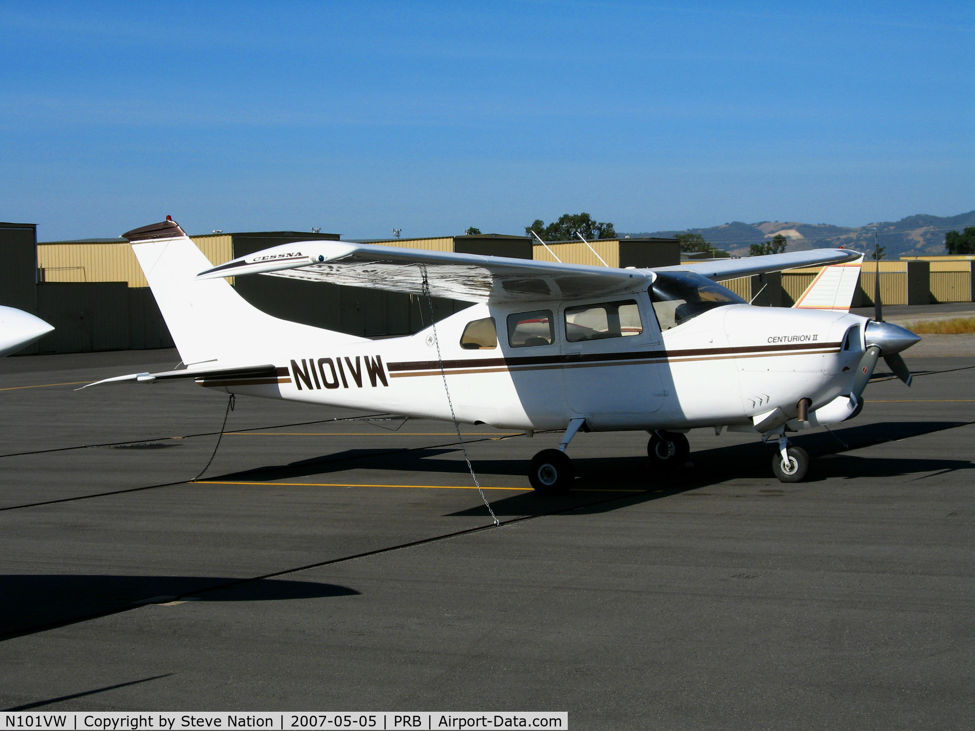 N101VW, 1966 Cessna T210G Turbo Centurion C/N T210-0245, Livestock Service (Columbus, NM) 1966 Cessna T210G visiting @ Paso Robles, CA