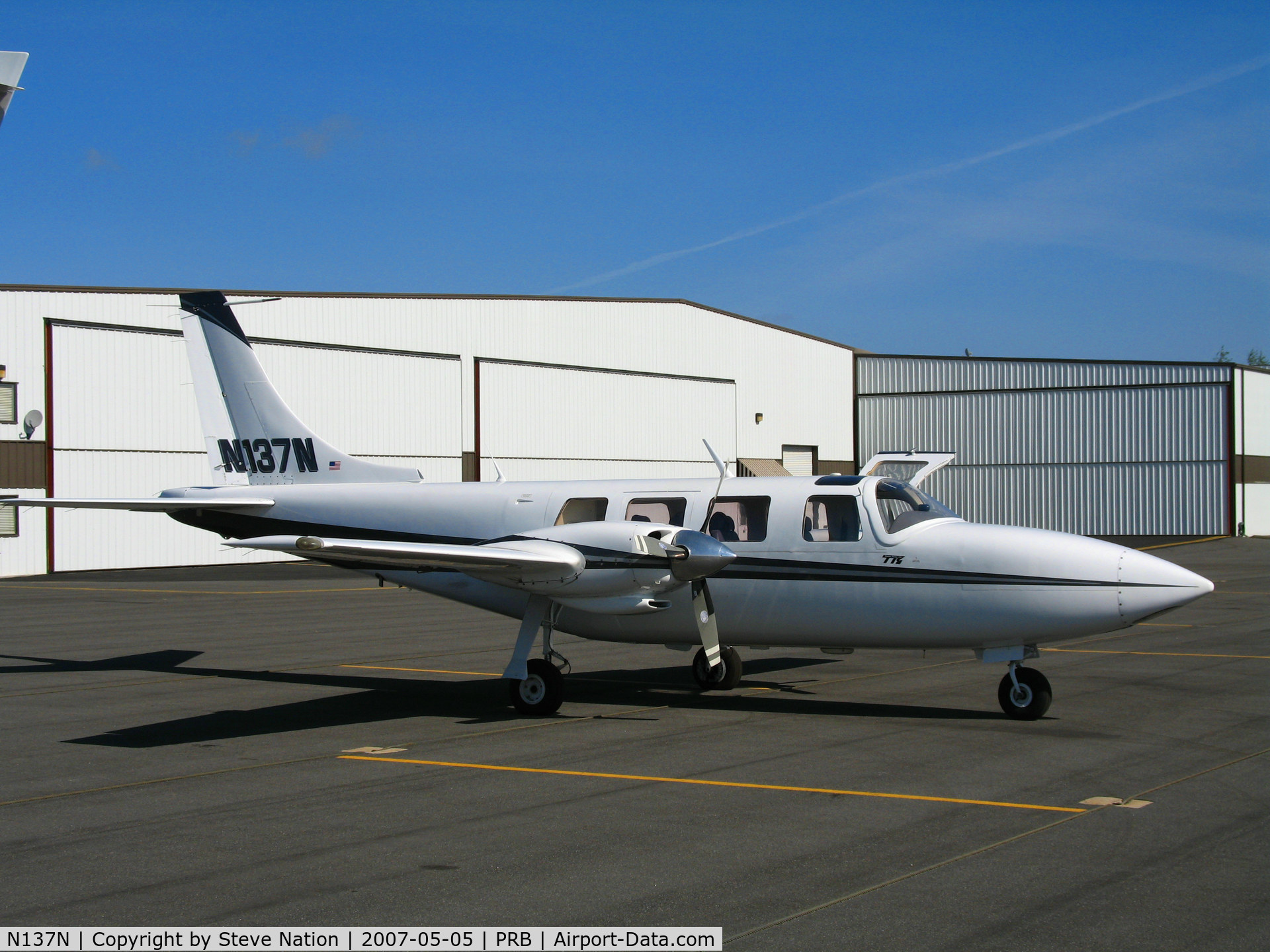 N137N, 1979 Piper Aerostar 601P C/N 61P06997963334, 1979 Piper Aerostar 601P @ Paso Robles, CA
