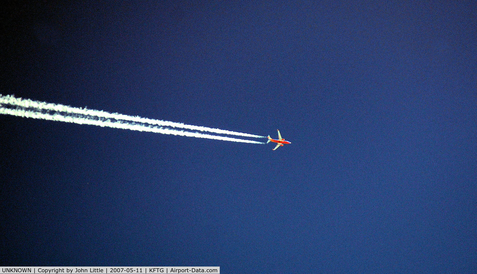 UNKNOWN, , Southwest Airliner at FL 320