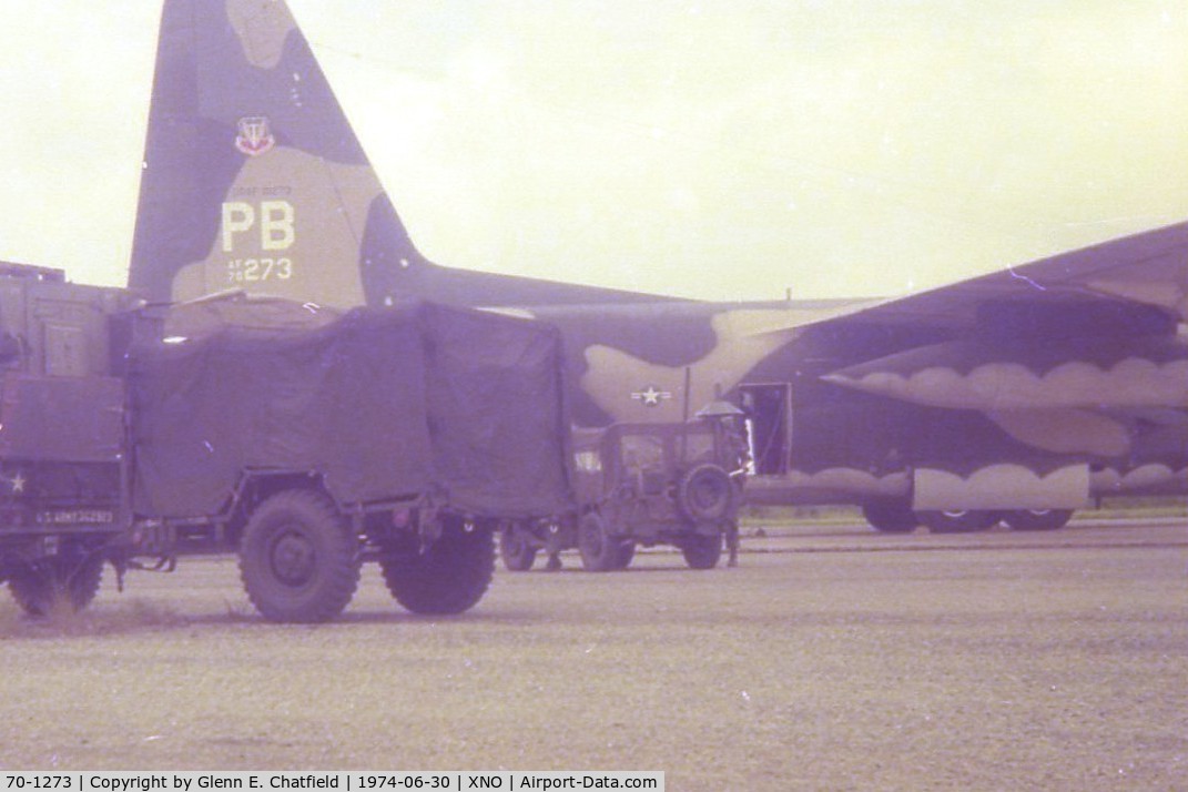70-1273, 1970 Lockheed C-130E-LM Hercules C/N 382-4428, C-130E at North Army Airfield, SC loading 27th Engineer Battalion (Combat)(Airborne) after wargame