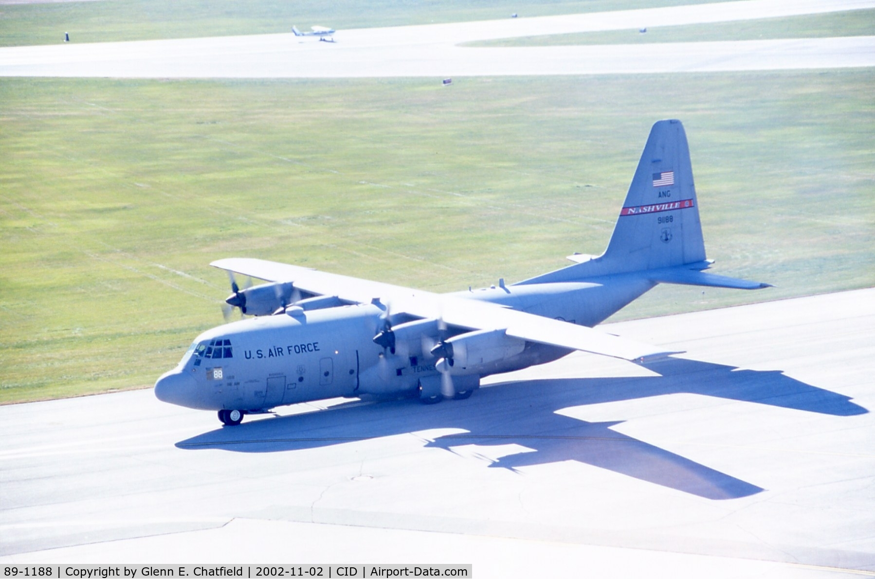 89-1188, 1989 Lockheed C-130H Hercules C/N 382-5197, C-130H of the Kentucky Air National Guard