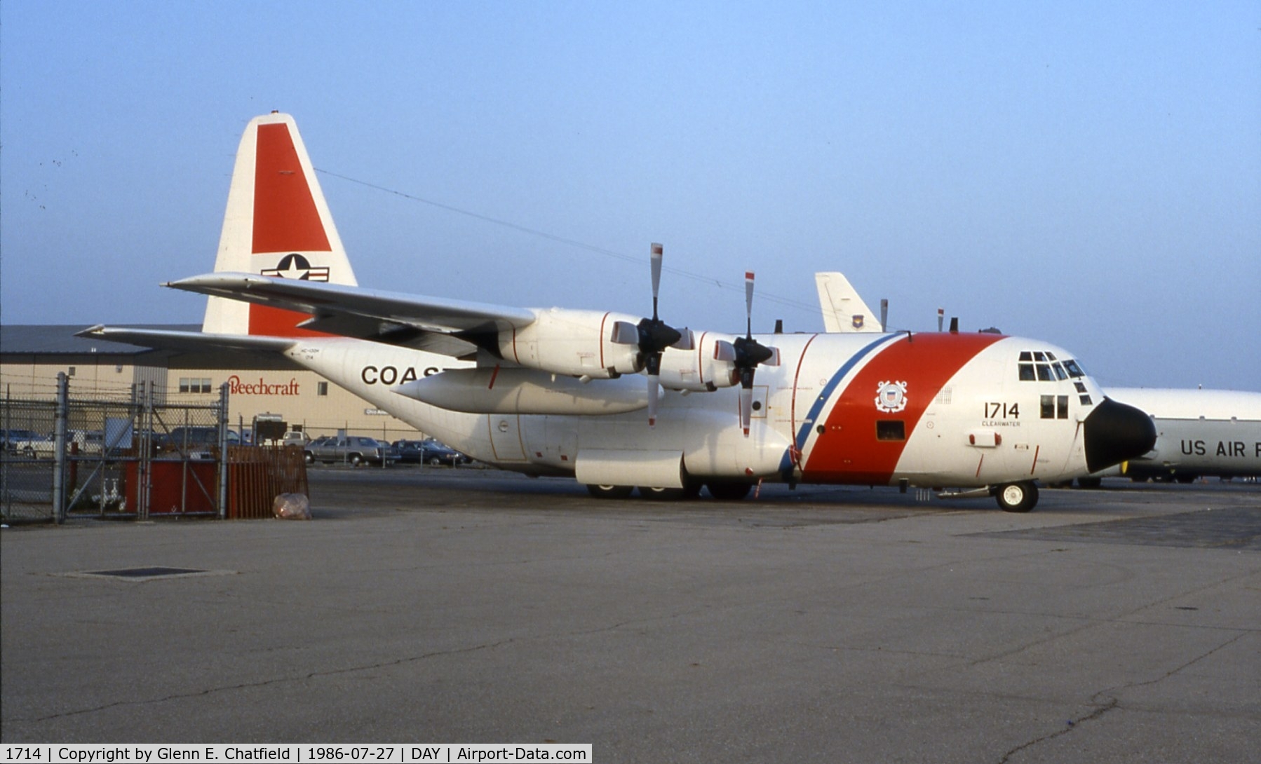 1714, 1985 Lockheed HC-130H7 Hercules C/N 382-5035, HC-130H at the Dayton International Air Show