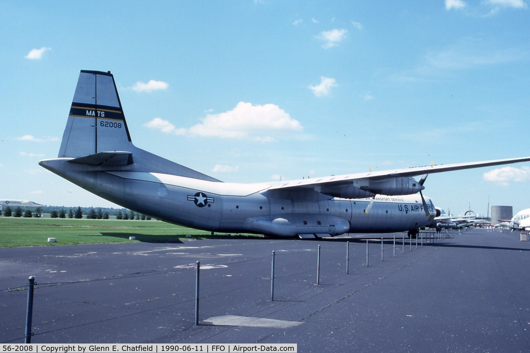 56-2008, 1956 Douglas C-133A-25-DL Cargomaster C/N 45245, C-133A at the National Museum of the U.S. Air Force