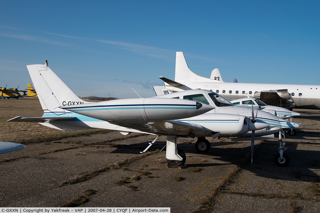 C-GXXN, 1969 Cessna T310P C/N 310P0002, Air Spray Cessna 310