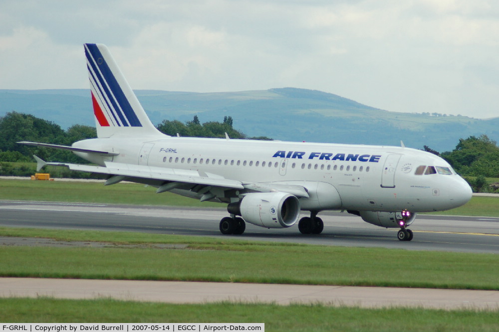 F-GRHL, 2000 Airbus A319-111 C/N 1201, Air France - Taxiing