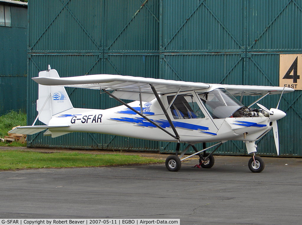 G-SFAR, 2007 Comco Ikarus C42 FB100 C/N 0704-6883, Ikarus C42 FB 100