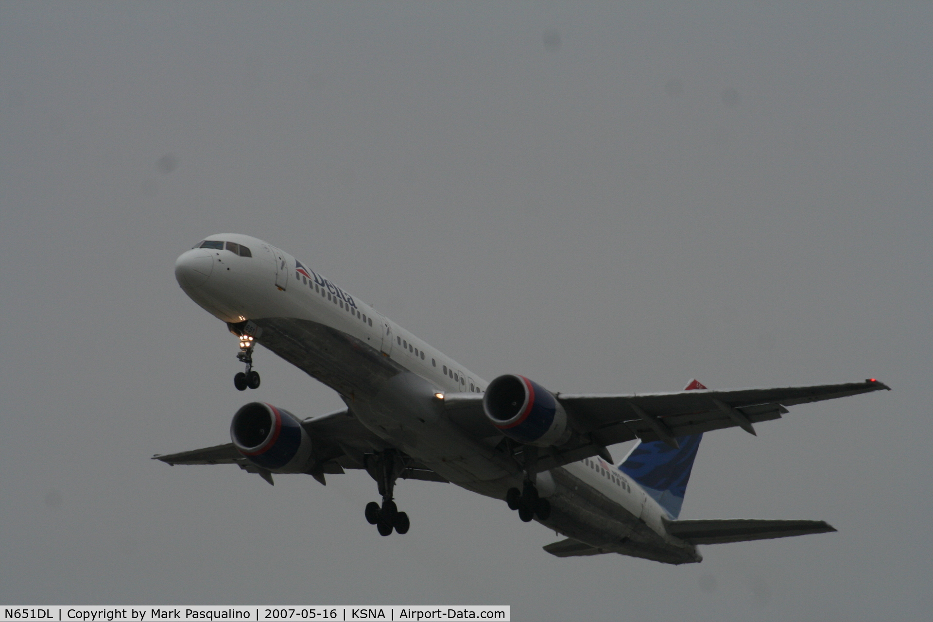 N651DL, 1989 Boeing 757-232 C/N 24391, Boeing 757-200