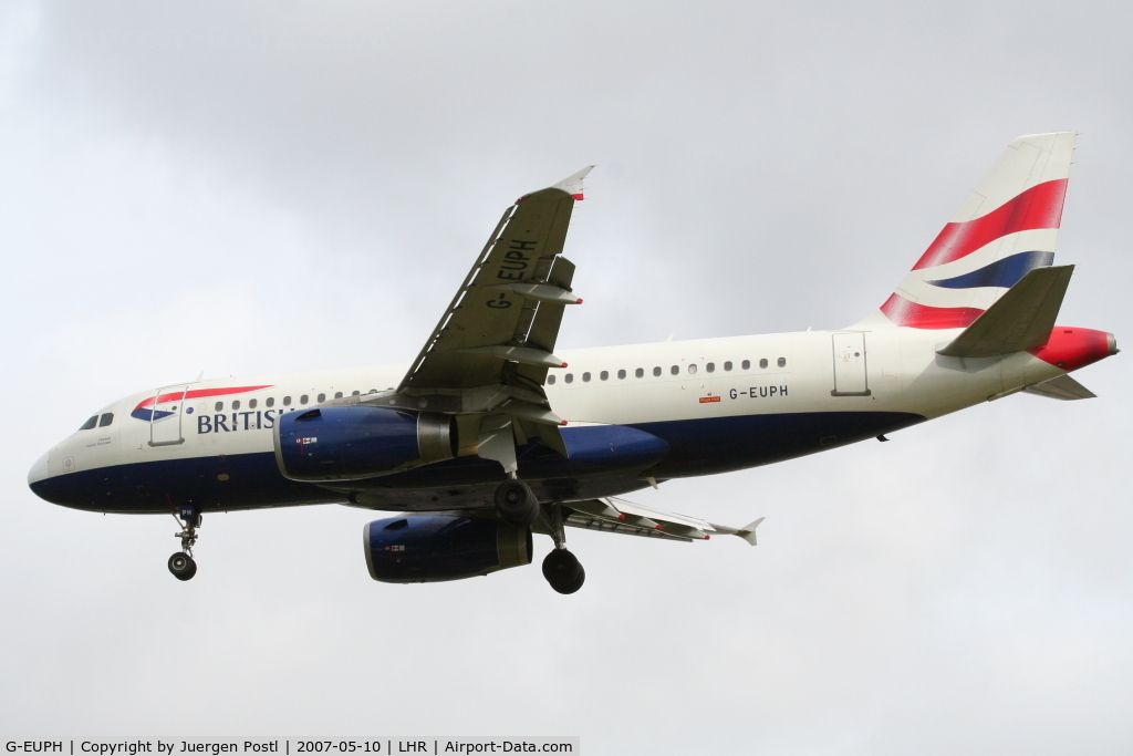 G-EUPH, 2000 Airbus A319-131 C/N 1225, Airbus A319-131