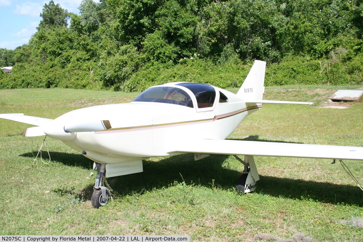 N207SC, 1985 Stoddard-Hamilton Glasair SH-2 C/N 207, Glasair SH-2