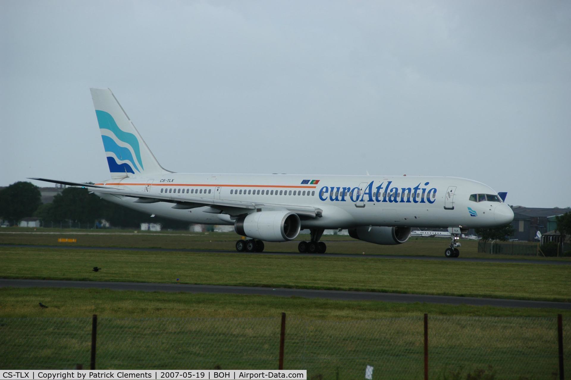 CS-TLX, 1988 Boeing 757-2G5 C/N 24176, EURO ATLANTIC 757-2G5