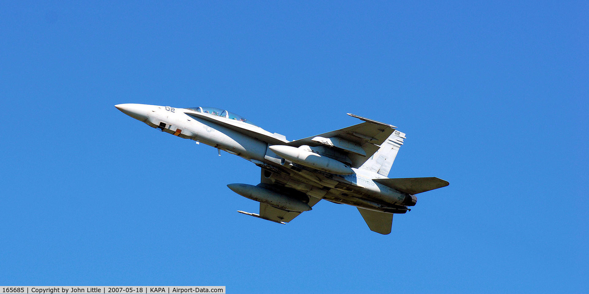 165685, McDonnell Douglas F/A-18D Hornet C/N 1491/D159, 