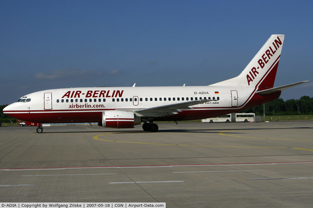 D-ADIA, 1999 Boeing 737-33Q C/N 30333, visitor