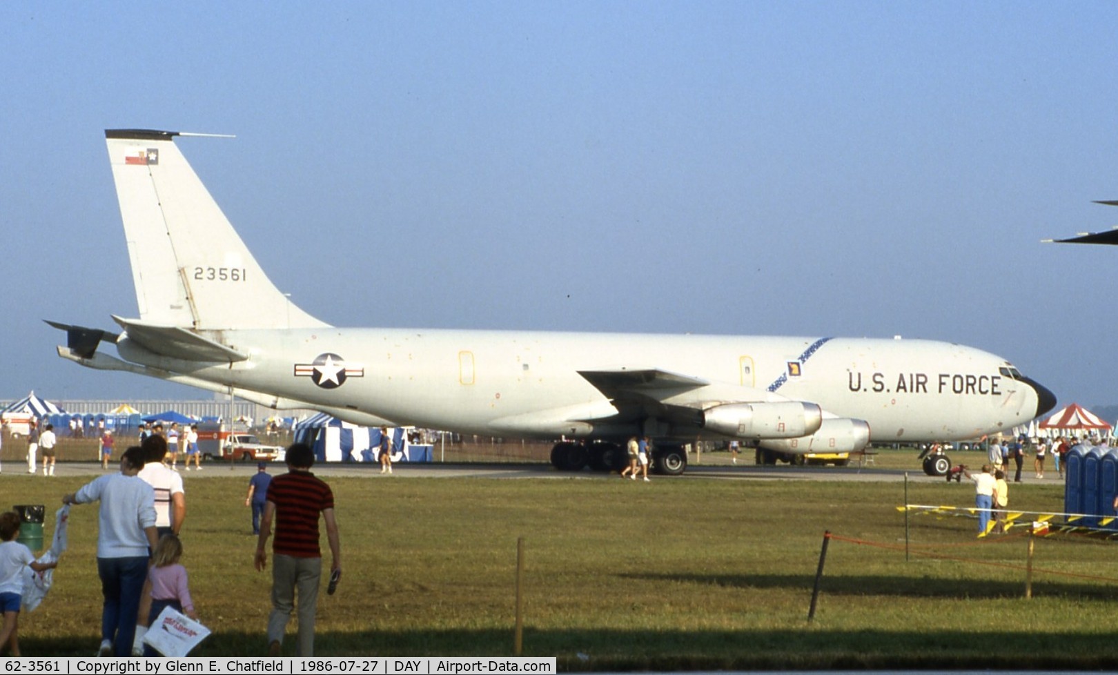 62-3561, 1963 Boeing KC-135E-BN Stratotanker C/N 18544, KC-135E at the Dayton International Air Show