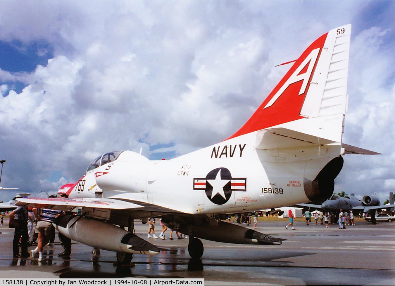 158138, Douglas TA-4J Skyhawk C/N 14175, TA-4J (A-759/VT-7/CTW-1)Kissimmee Fl