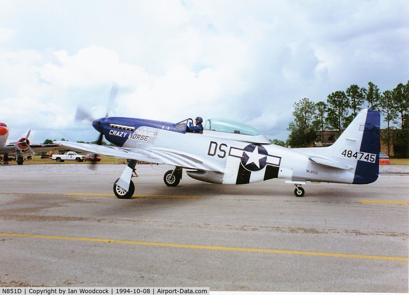 N851D, 1944 North American P-51D Mustang C/N 44-84745, TF-51D/Crazy Horse/Stallion 51/Kissimmee Fl