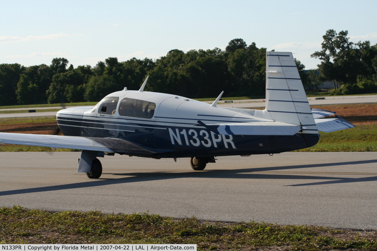 N133PR, 1993 Mooney M20M Bravo C/N 27-0157, M20M