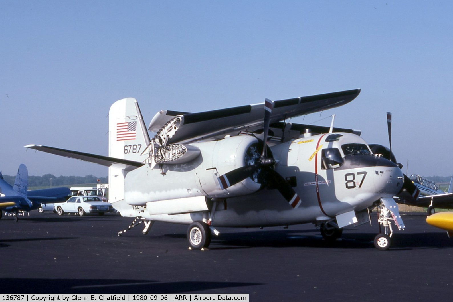 136787, Grumman C-1A Trader C/N 40, EC-1A at the air show