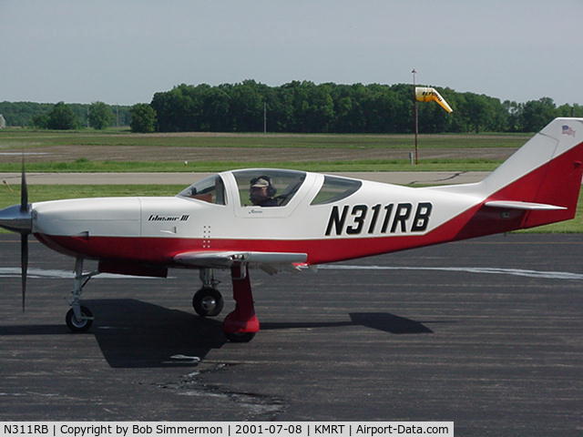 N311RB, 2000 Stoddard-Hamilton Glasair III C/N 3238, Glasair meet (Marysville, OH)