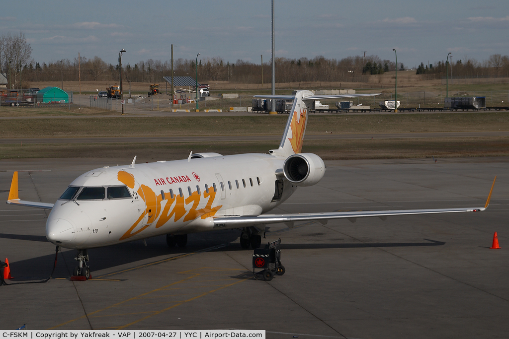 C-FSKM, 1995 Canadair CRJ-100ER (CL-600-2B19) C/N 7071, Jazz Regionaljet