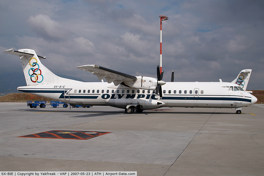 SX-BIE, 1991 ATR 72-202 C/N 239, Olympic ATR72