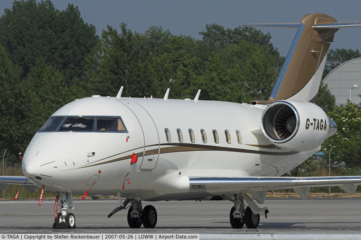 G-TAGA, 2007 Bombardier Challenger 604 (CL-600-2B16) C/N 5659, Another new Challenger.