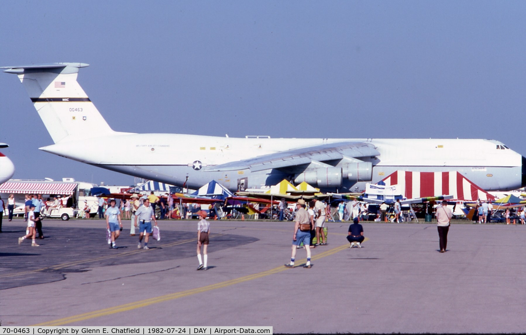 70-0463, 1970 Lockheed C-5A Galaxy C/N 500-0077, C-5A at the Dayton International Air Show