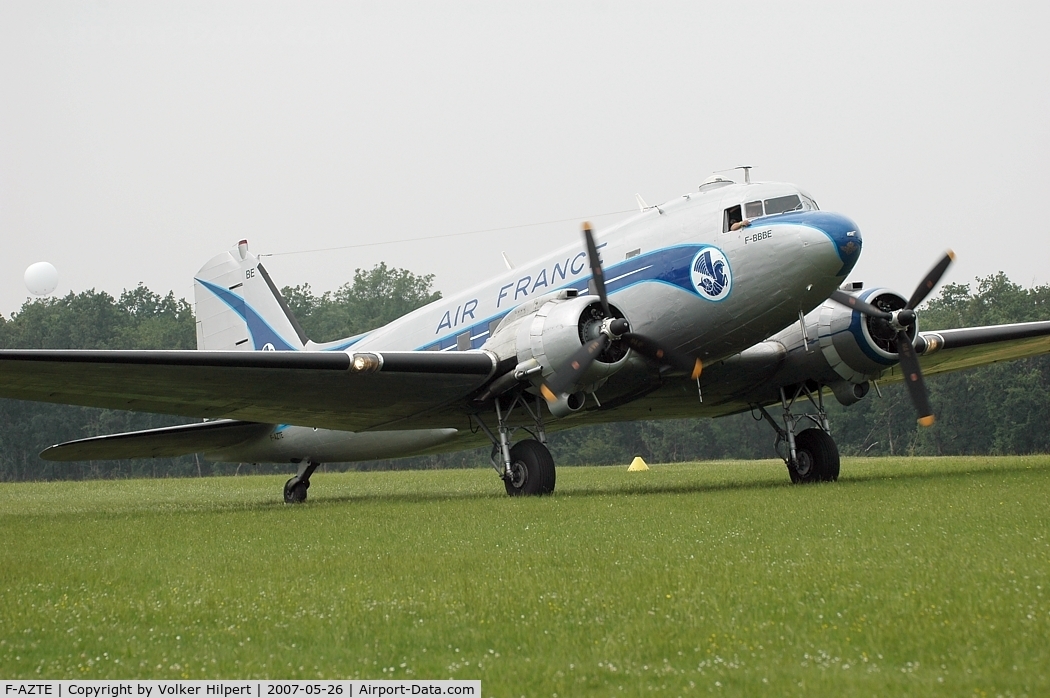 F-AZTE, 1943 Douglas C-47A-1-DL  Skytrain C/N 9172, at the LFFQ airshow 2007